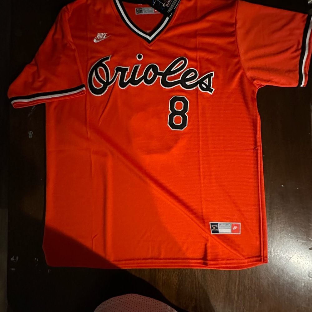 NWT Cal Ripken Jr. Throw Back Jersey 2XL